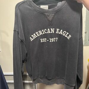 American Eagle Outfitters Charcoal Sweatshirt